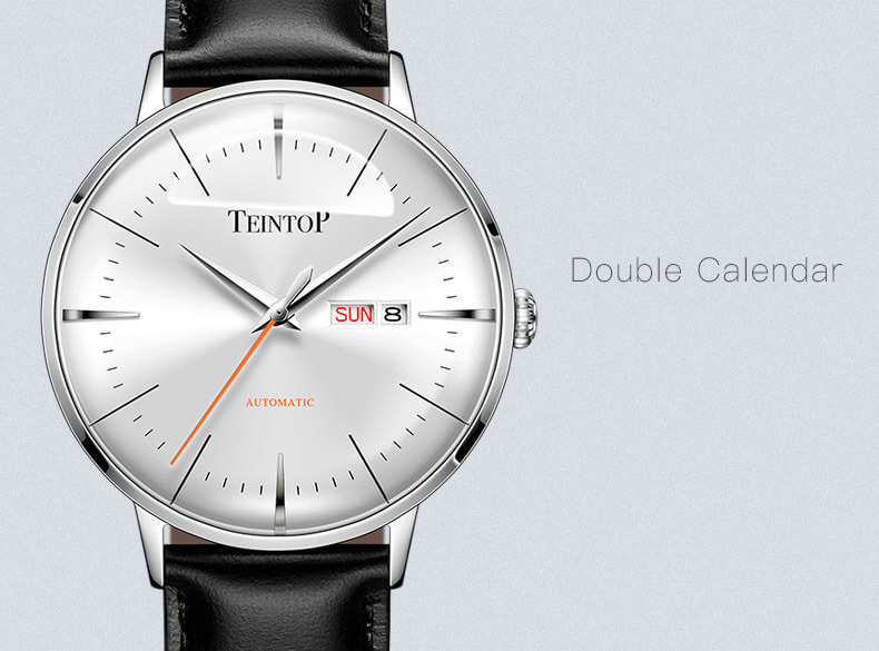 Đồng hồ nam chính hãng Teintop T7009-4 Fullbox, Kính sapphire ,chống xước,chống nước,dây da xịn, máy cơ (Automatic), Mới 100%,Bảo hành 24 tháng,Kiểu dáng trẻ trung,lịch lãm và sang trọng