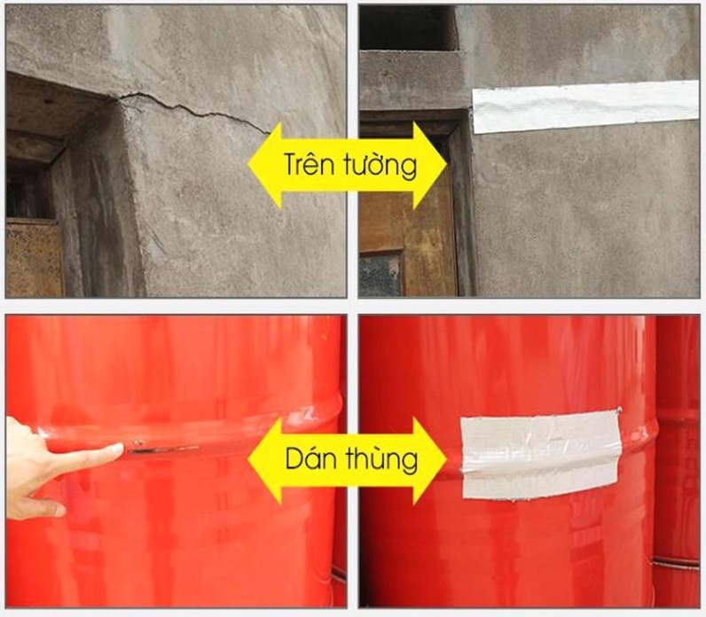 Cuộn băng keo chống thấm đa năng, kích thước dài 5m x bề rộng 5cm