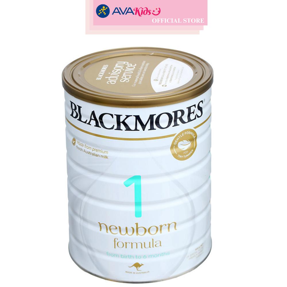 Sữa bột Blackmores NewBorn Formula số 1 hương vani 900g (0 - 6 tháng)
