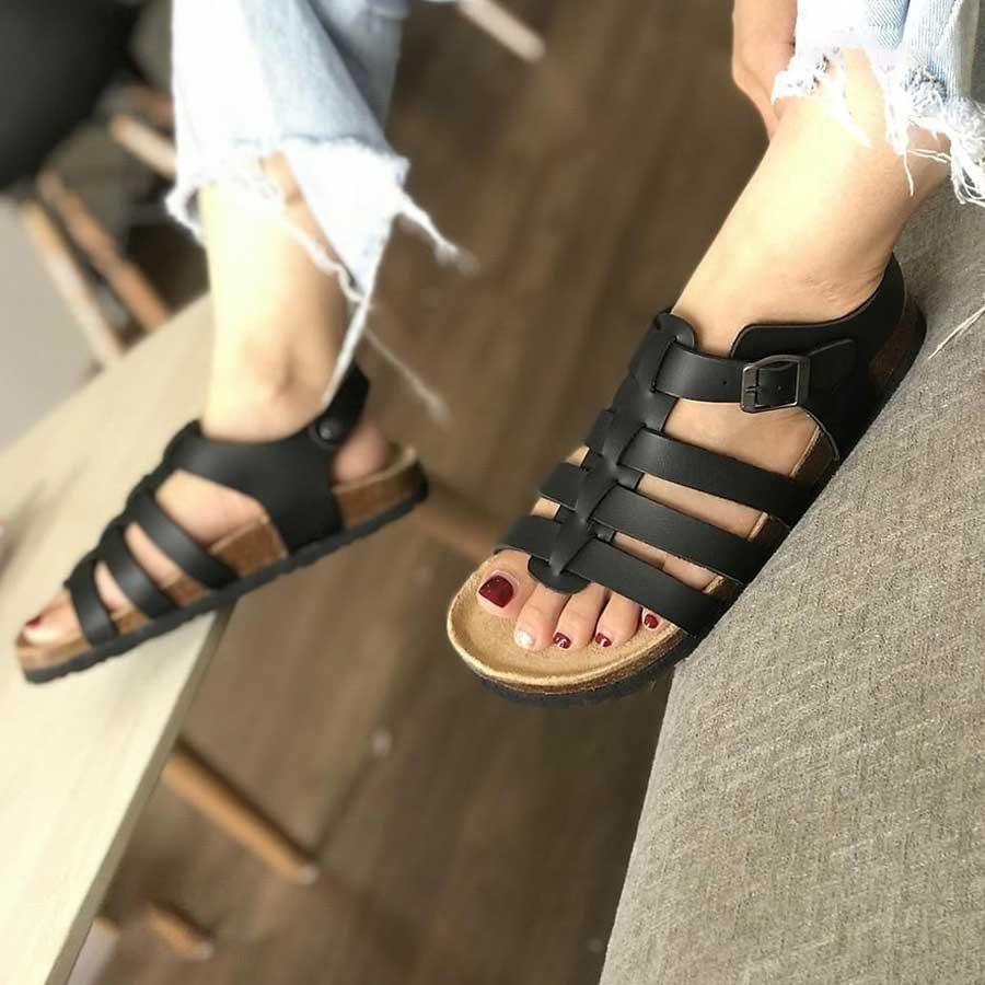 Giày sandal rọ chiến binh WARRIOR nam nữ ĐẾ TRẤU cực chất MÃ SATA41D - DÉP VĂN PHÒNG - DÉP HỌC SINH