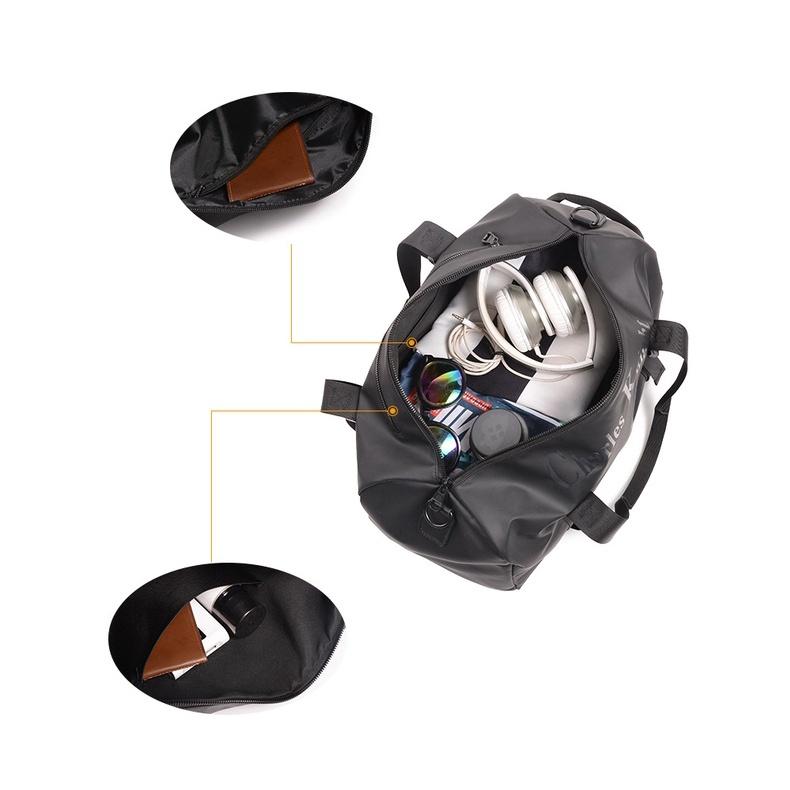 Túi xách du lịch túi trống thể thao chất liệu cao cấp chống thấm nước, ngăn để đồ rộng rãi -