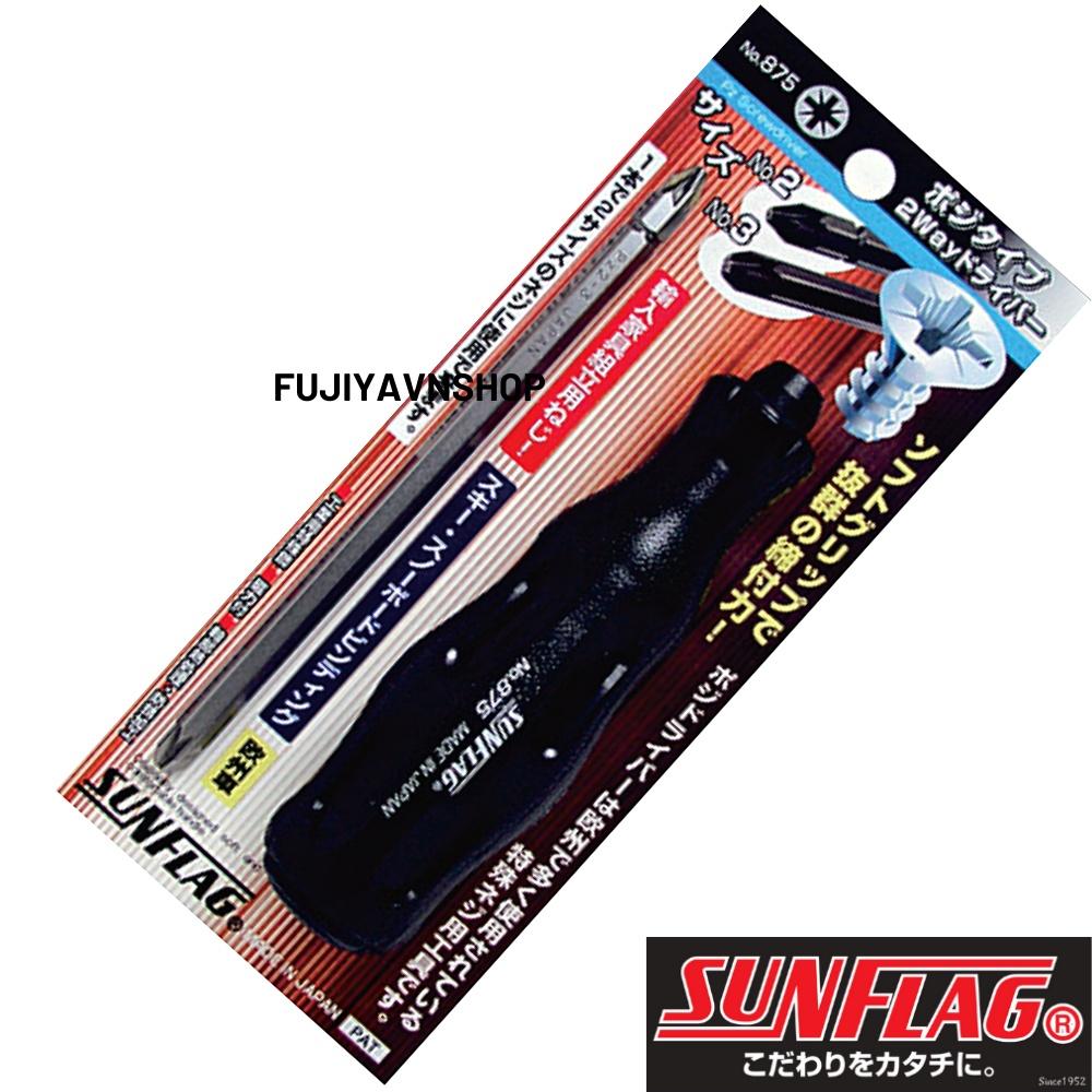 Tuốc nơ vít 2 đầu chuyển Sunflag 875