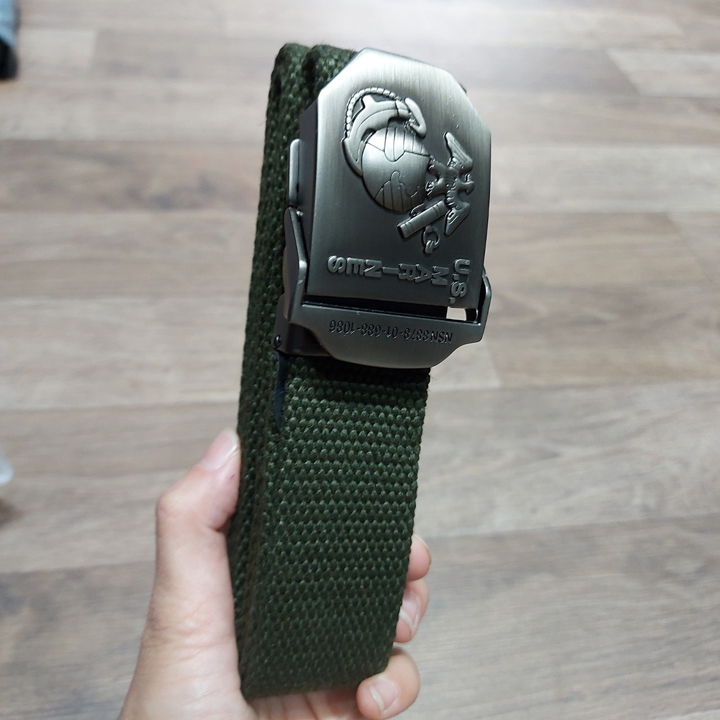 Dây thắt lưng lính - Thắt lưng nam - Dây nịt vải bố ARM-1257