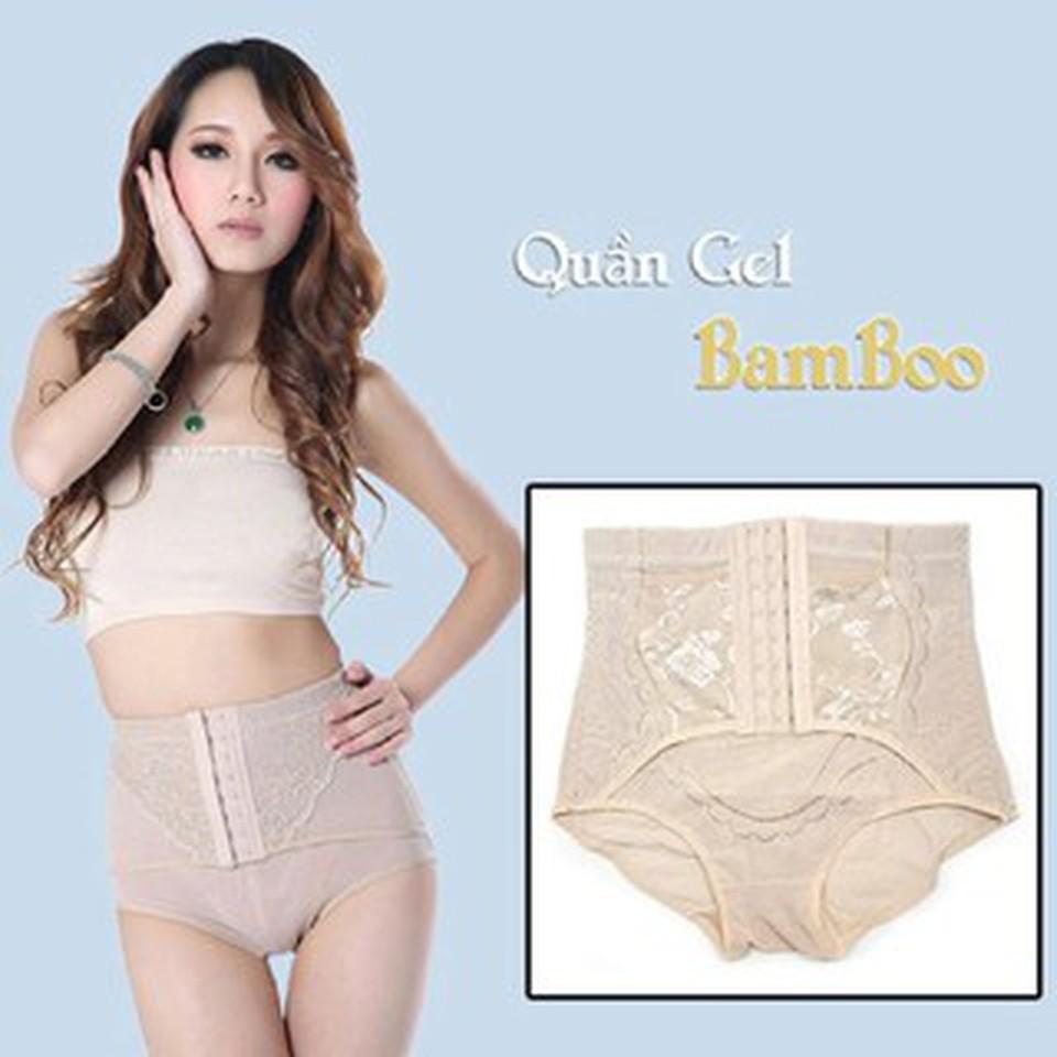 Quần Gel Bamboo siêu định hình 3 nấc cài cho vòng eo thon thả_DMA Store