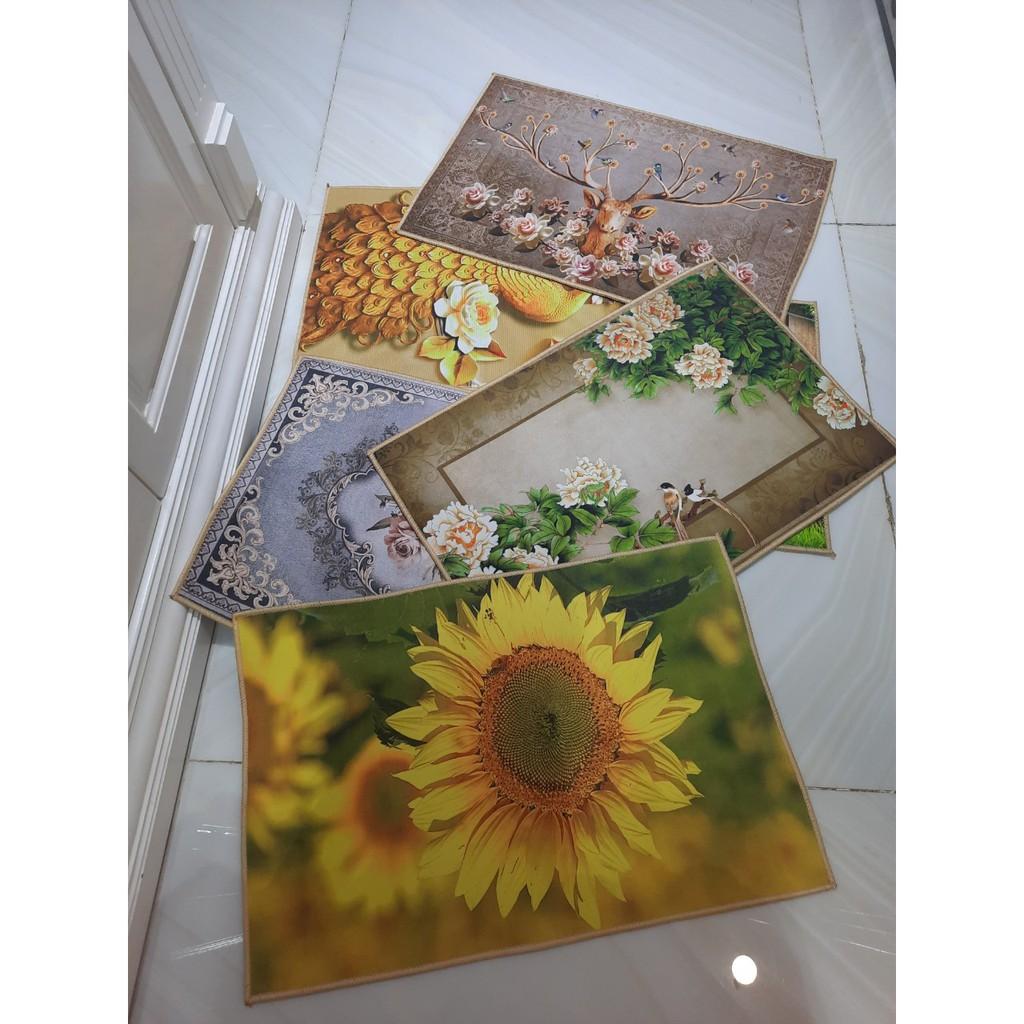 Thảm chùi chân chống trượt họa tiết dễ thương-HH188..