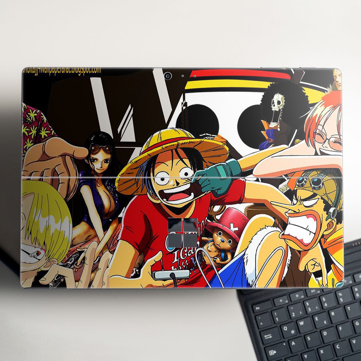 Skin dán hình One Piece x16 cho Surface Go, Pro 2, Pro 3, Pro 4, Pro 5, Pro 6, Pro 7, Pro X