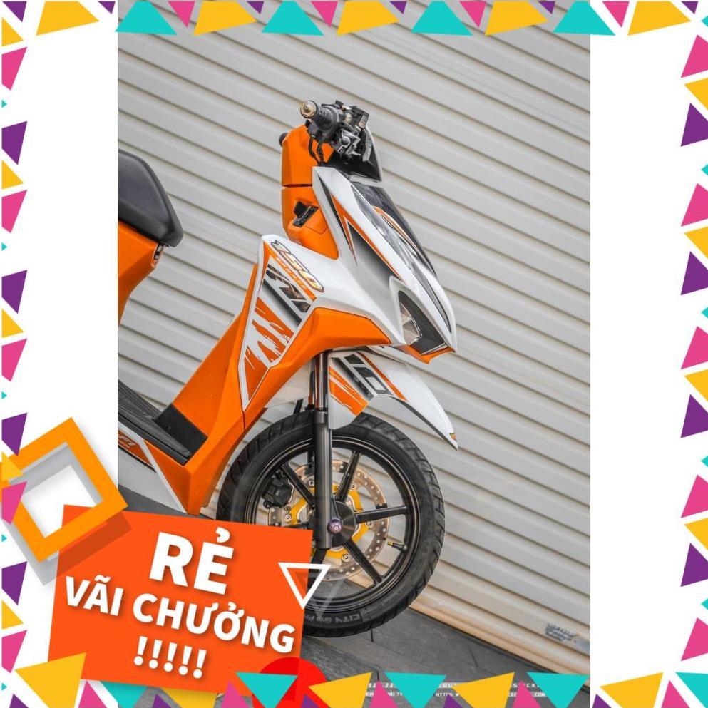 Tem Rời Vario 150 Mẫu Chỉ Cam Trắng Đen