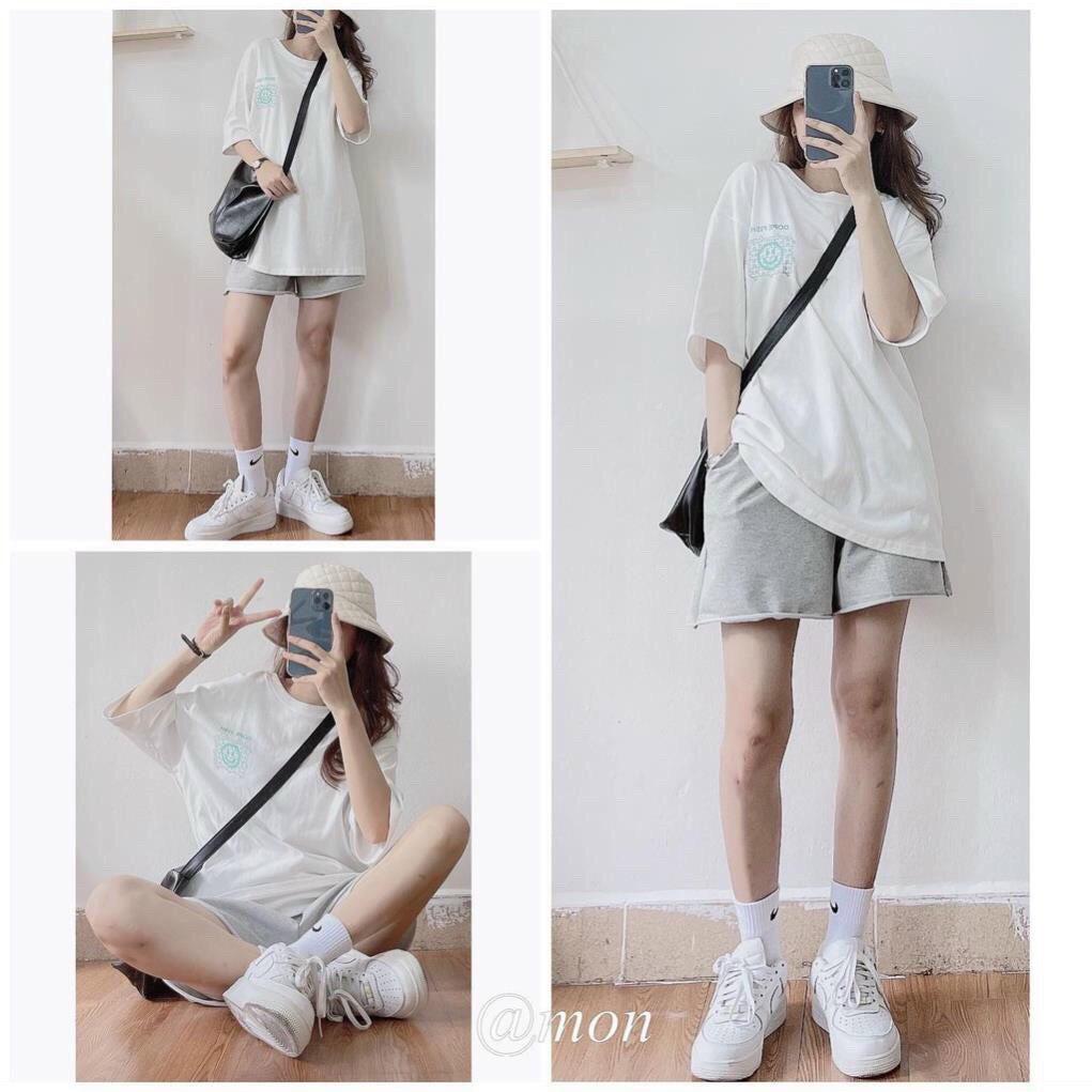 Quần thun lửng in trơn nam nữ chất thun da cá mềm mịn,có 3 size M từ,L từ,XL từ