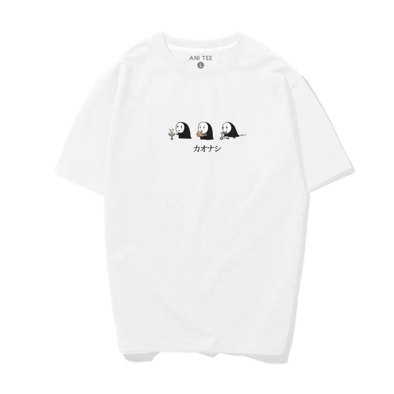 Áo Thun Vô Diện Hoạt Họa Form Rộng Cotton 100% - No Face