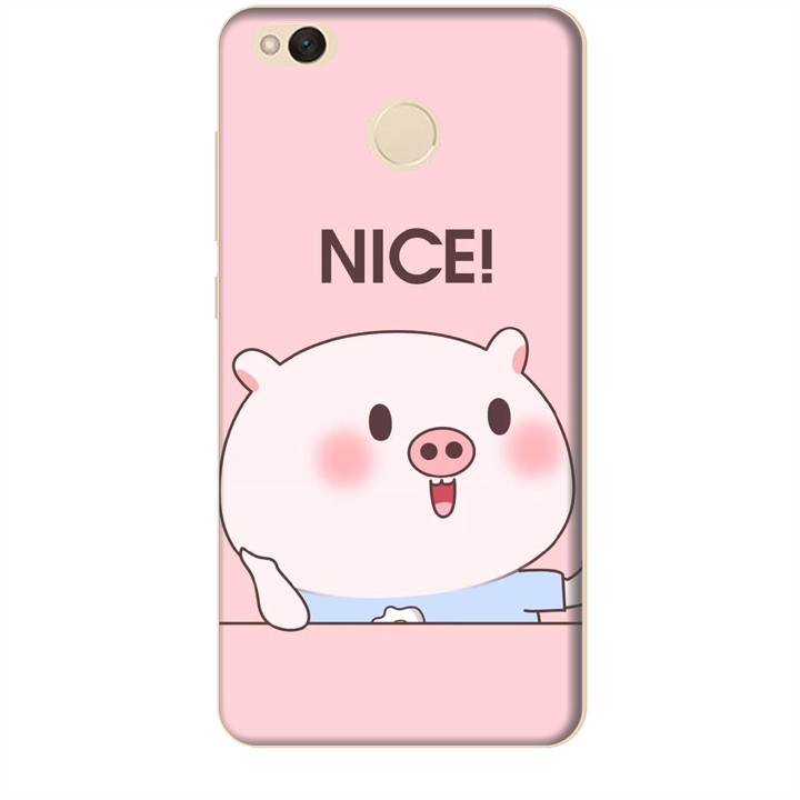 Ốp lưng dành cho điện thoại XIAOMI REDMI 4X Heo Con Xinh xắn