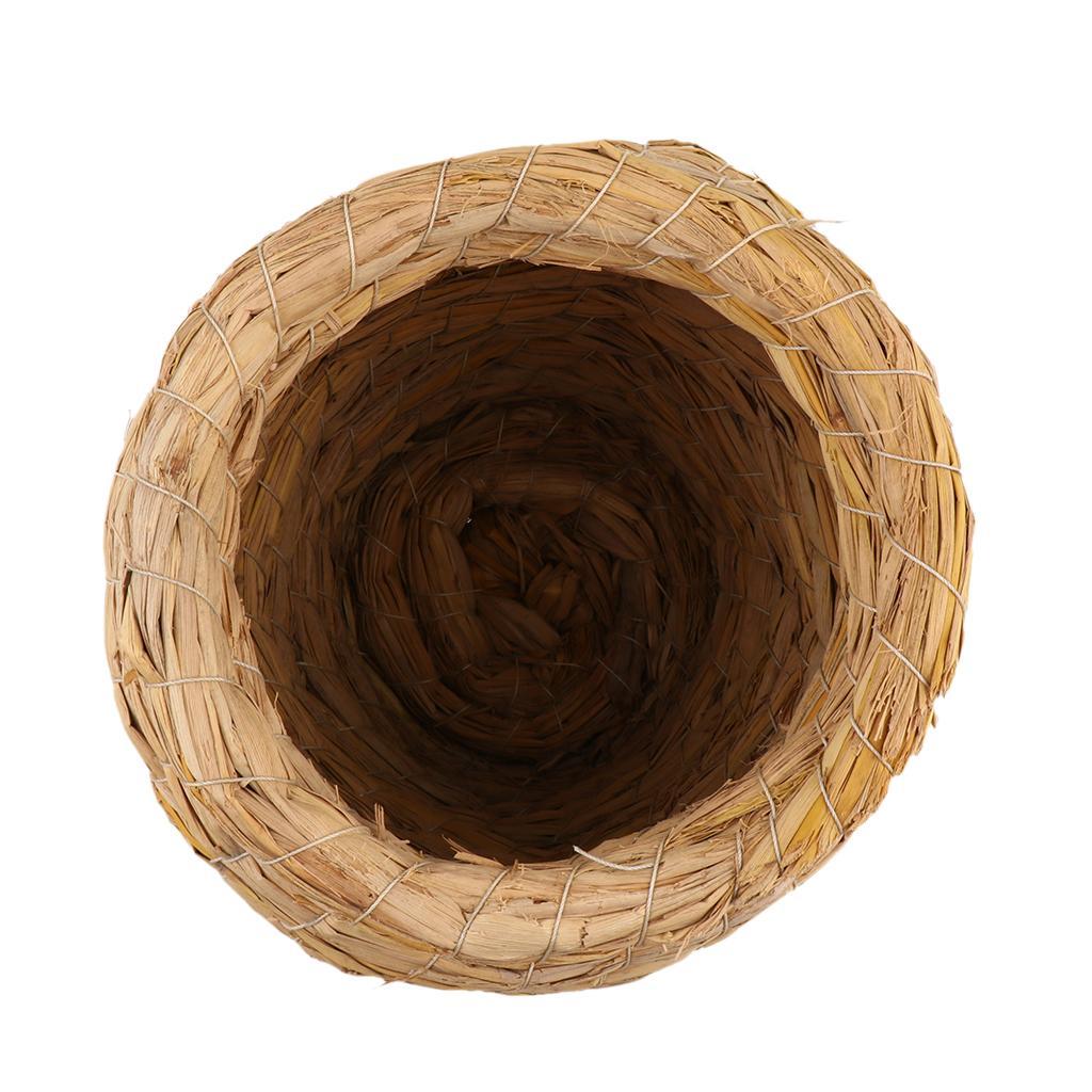 Big Natural Straw Cage Birds Squirrel Rats Hamster Cage Mat Pad Sleeping Bed
