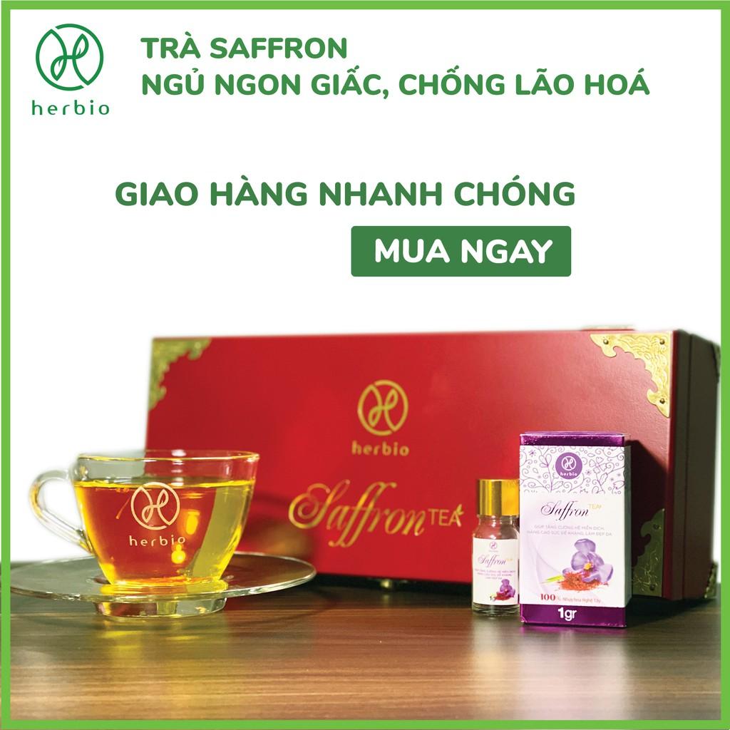 Nhụy Hoa Nghệ Tây Saffon Super Nergin loại 1 - Cải thiện giấc ngủ, nâng cao đề kháng, làm đẹp da - hộp 1gram