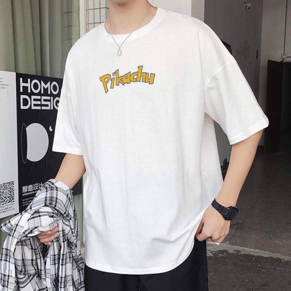 Áo thun Stee PIKACHU Trùm Unisex