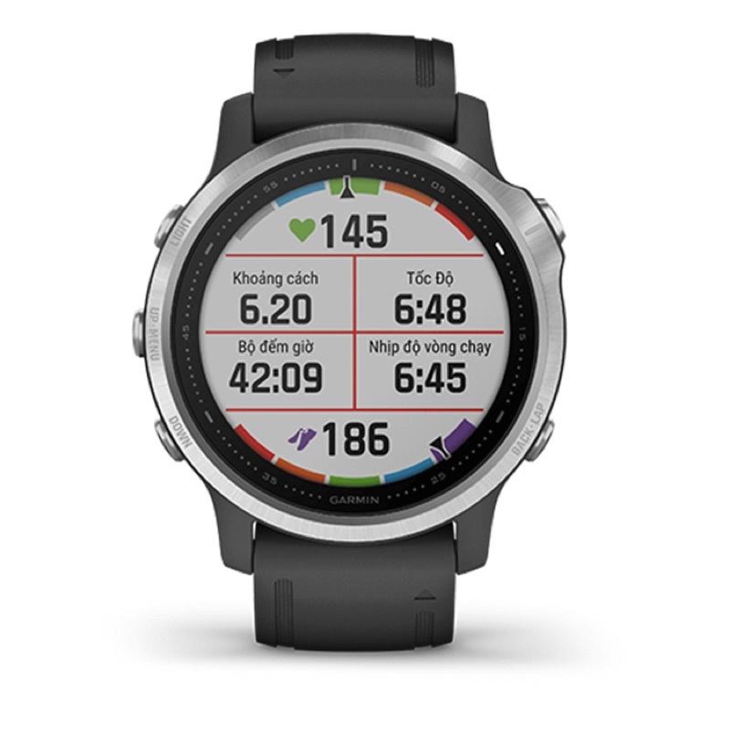 Đồng hồ Garmin Fenix 6S Silver Non Shapphire