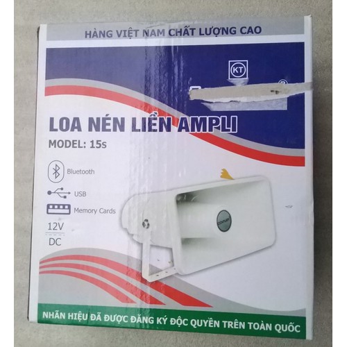 LOA NÉN - PHÓNG THANH LIỀN AMPLI CÔNG SUẤT 15W - HÀNG CHÍNH HÃNG