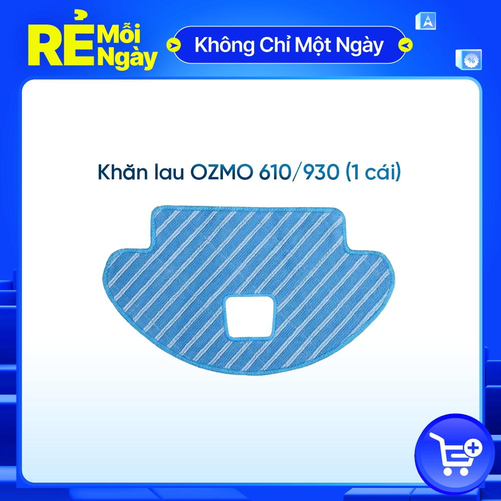 Khăn lau robot Ecovacs deebot ozmo 610/ 930 - Hàng Chính Hãng