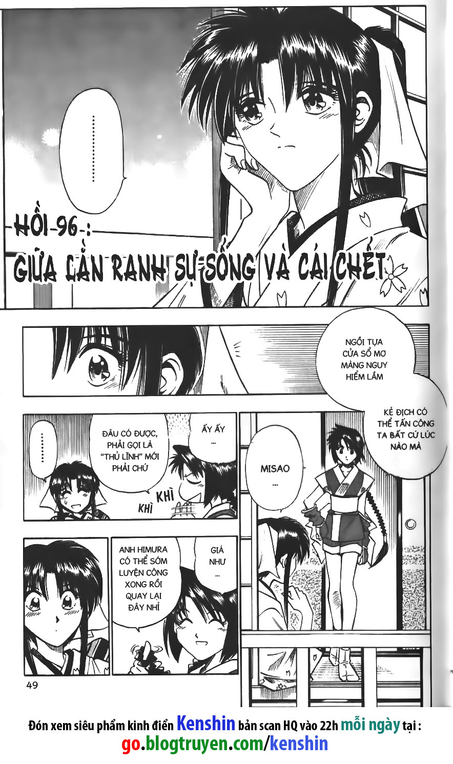 lãng khách kenshin bản nét (2019) chapter 96 1