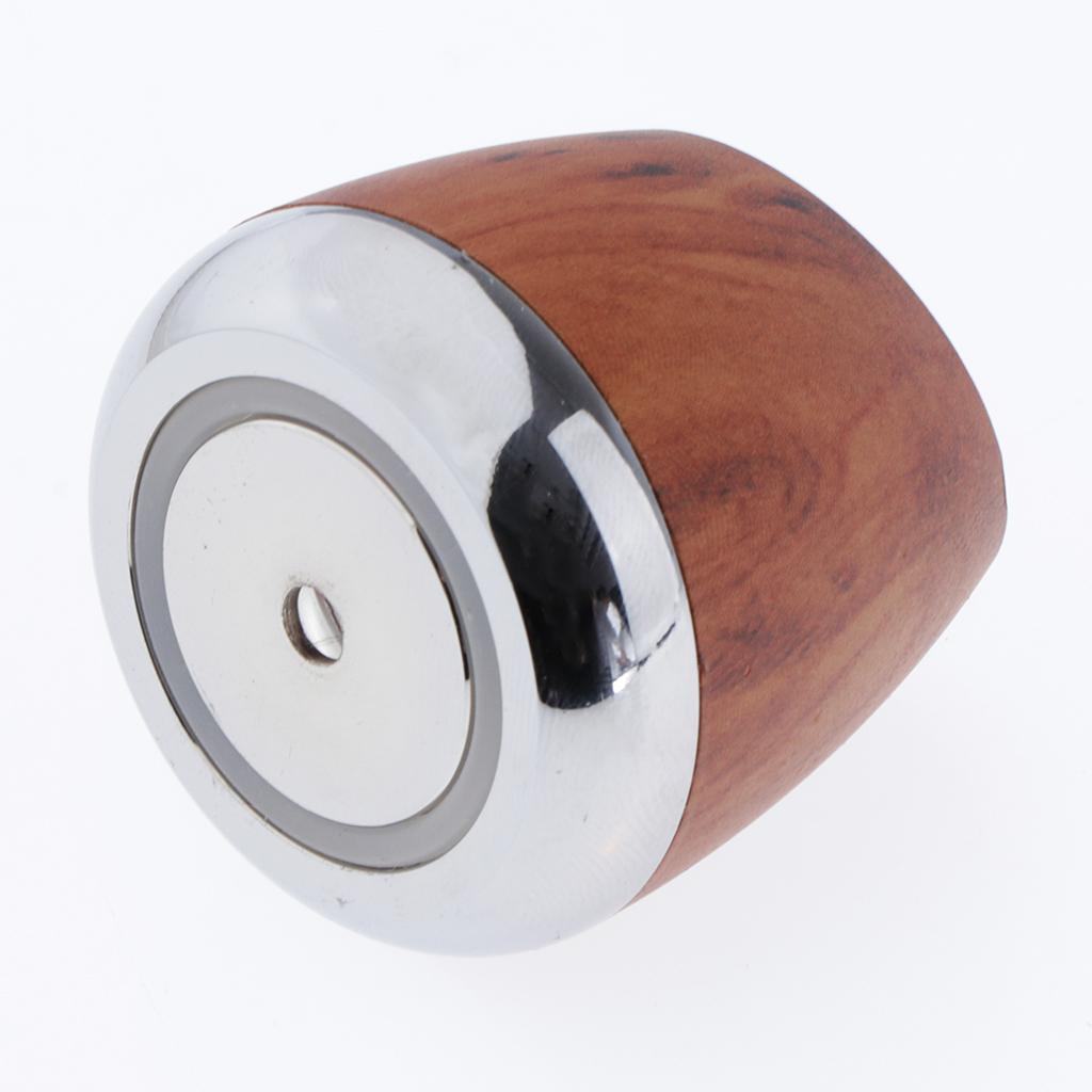 Wood Grain Mens Shaving Safety Stand Holder Support Base For Bathroom