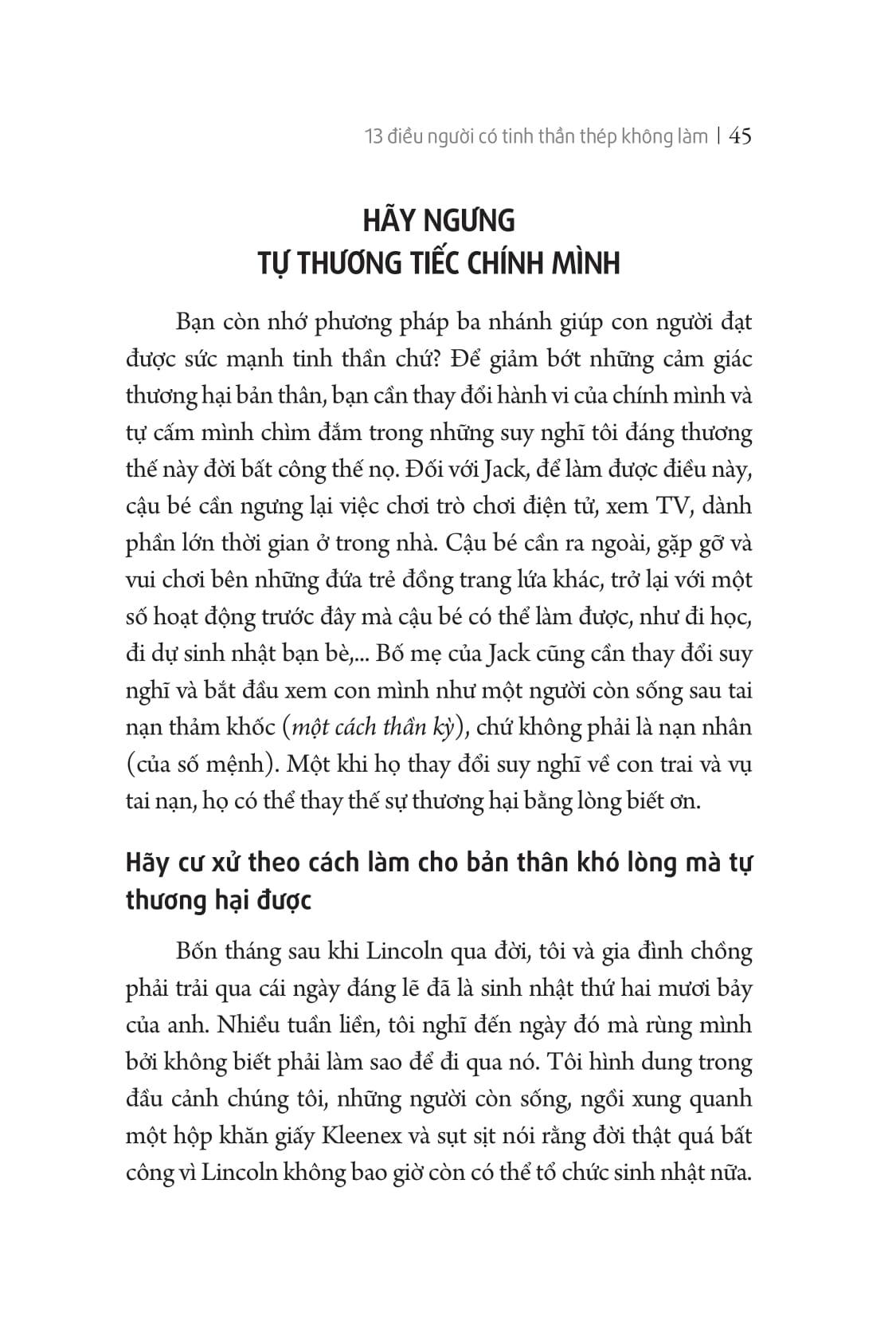 Sách 13 Điều Người Có Tinh Thần Thép Không Làm (Tái Bản 2020)