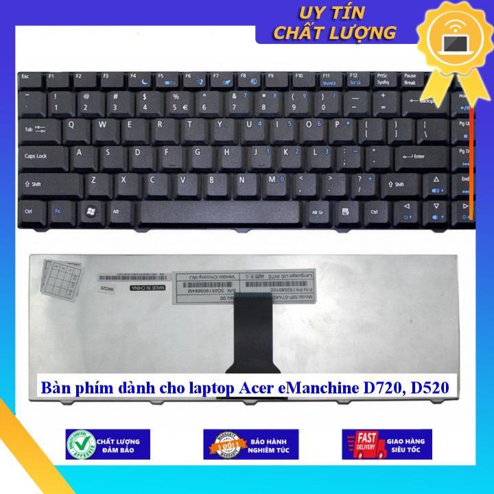 Bàn phím dùng cho laptop Acer eManchine D720 D520 - Hàng Nhập Khẩu New Seal