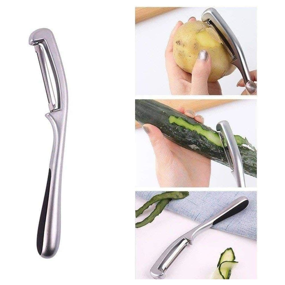 Dụng cụ nạo củ quả Se Ka SK66 thép phủ niken lưỡi dao sắc bén tay cầm chống trượt