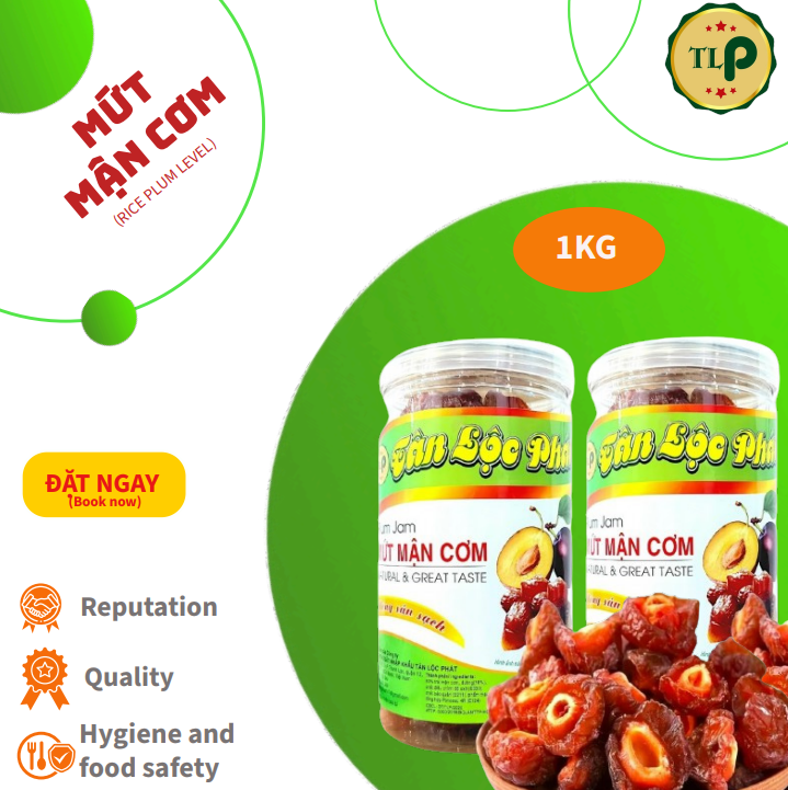 1KG MỨT MẬN CƠM TÂN LỘC PHÁT