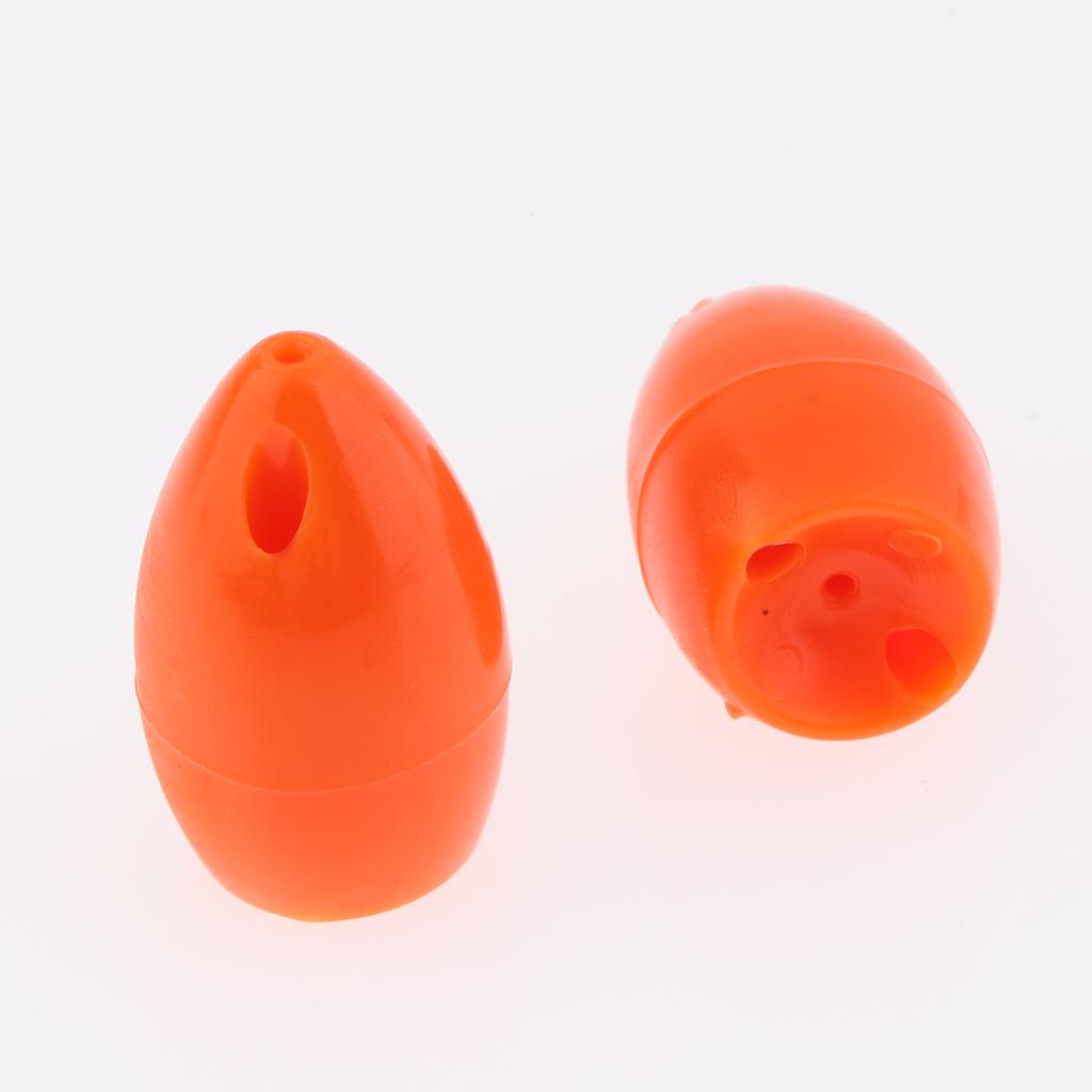 10pcs Floating Carp Coarse Trout Bass Sea Lure Fishing Tackle Orange