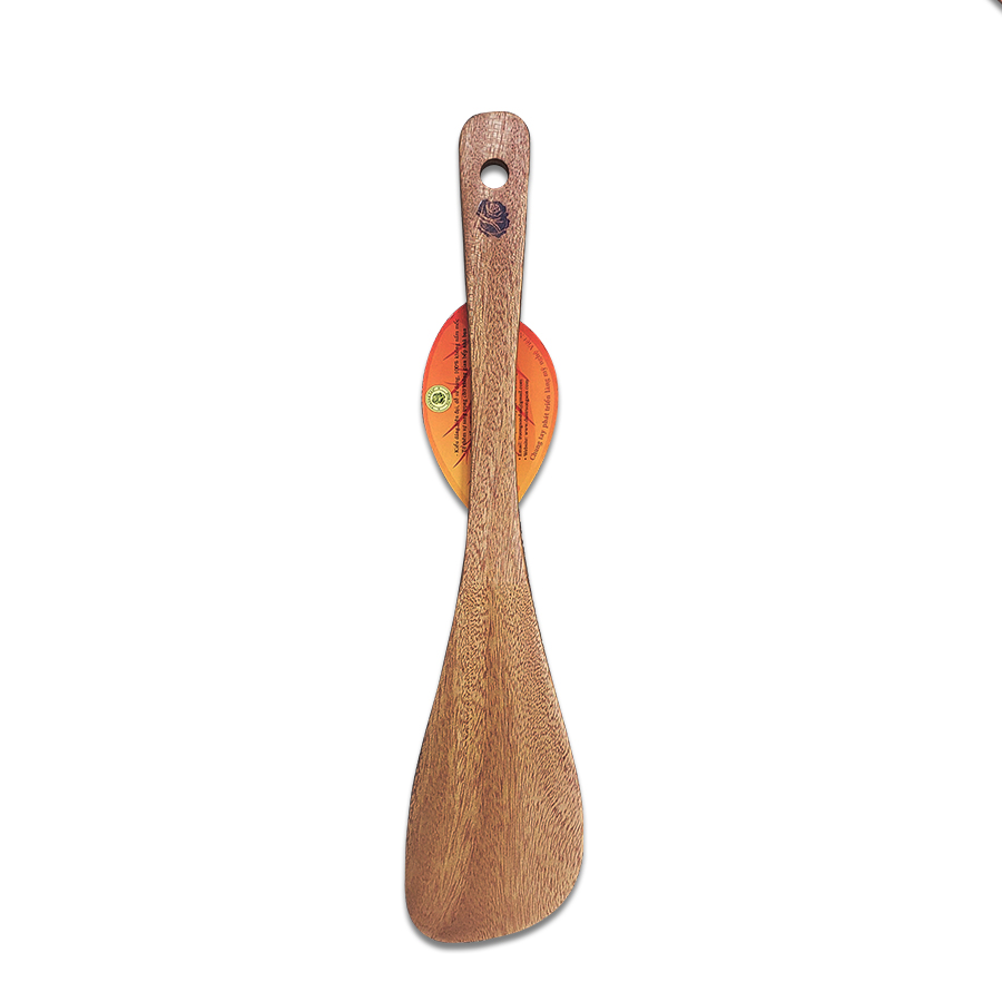 Vá Sạn Gỗ S9 Xà Cừ Đầu Dẹp Nhỏ ( 30 * 6.5 cm ) - Đồ Gỗ Nhà Bếp Thương Hiệu Trường Sơn