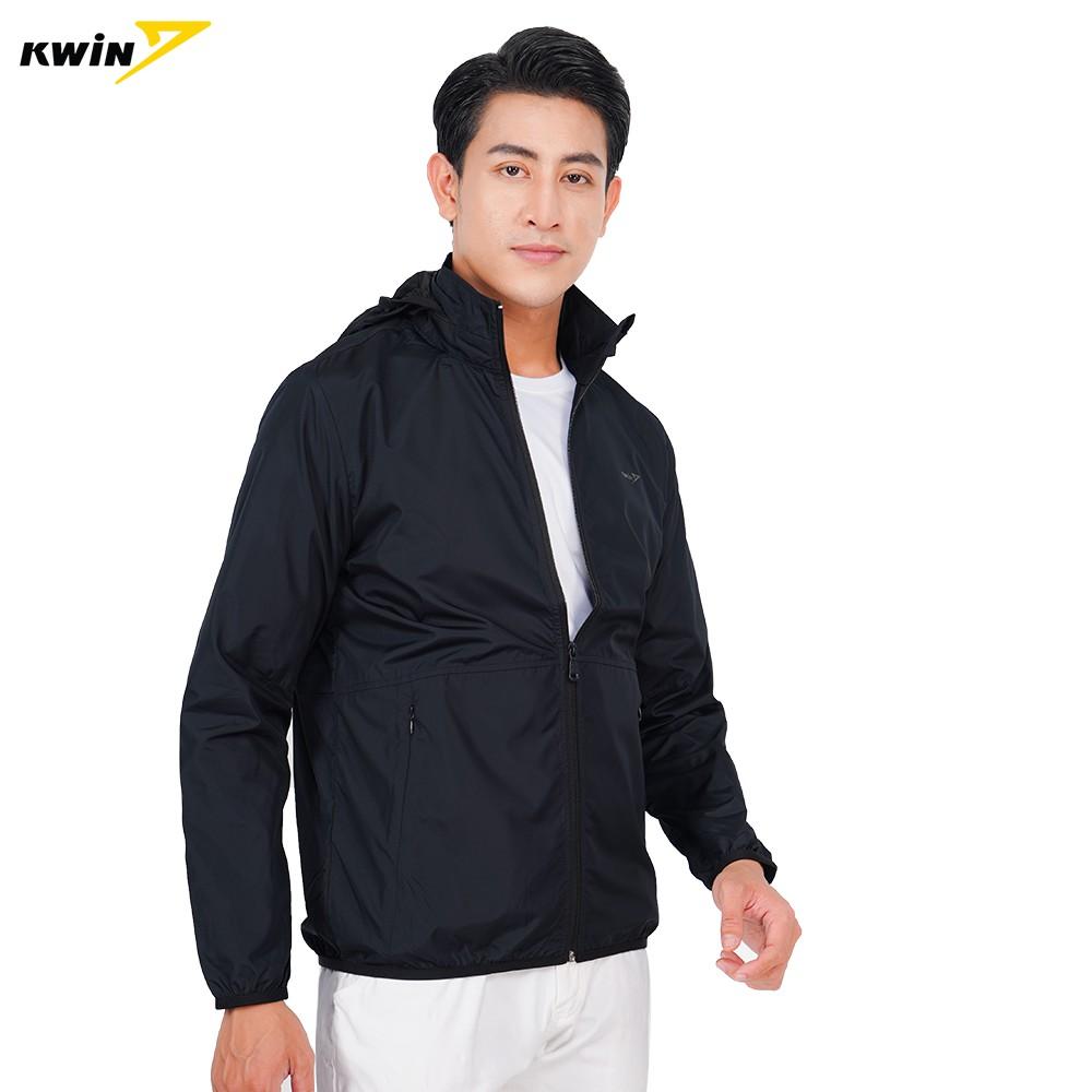 Áo khoác nam Kwin phom dáng Regular Fit chất liệu Polyester cao cấp KJK004W7