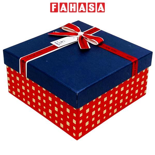 Hộp Quà Cao Cấp Có Nơ - Nắp Rời - Size 18 x 18 x 9 cm - Linh Lan V1809ORI-V2 - Mẫu 13
