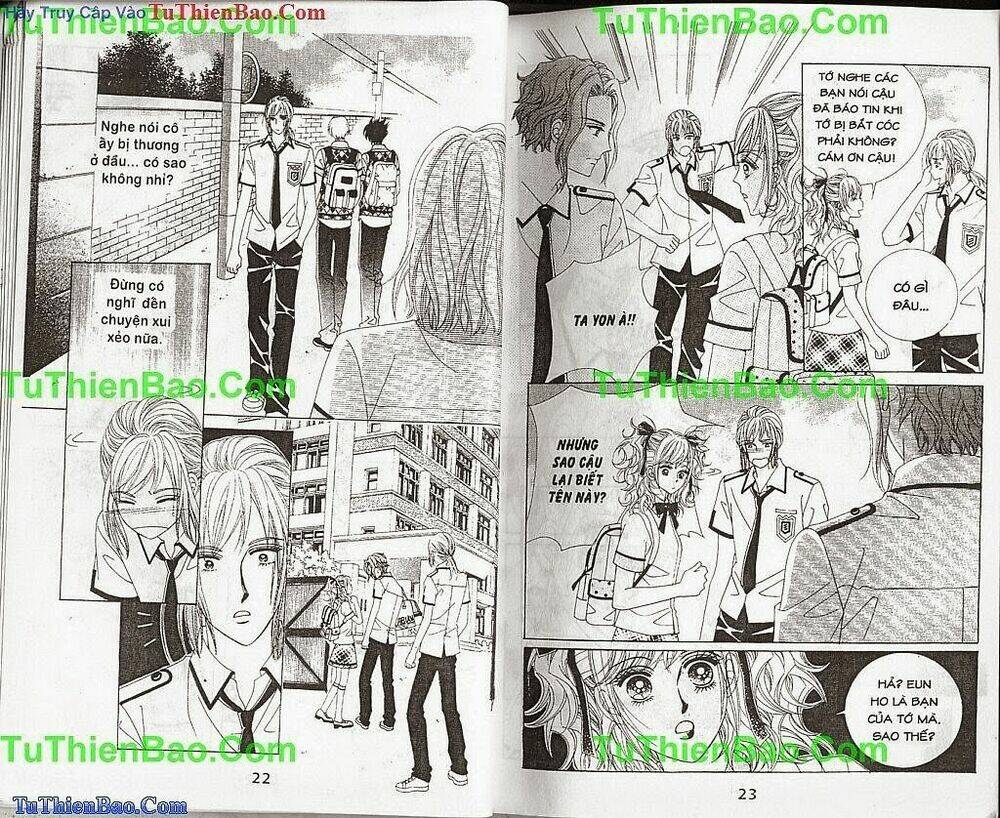 tiểu tử quậy bản đẹp - become habituated to kiss chapter 10 13