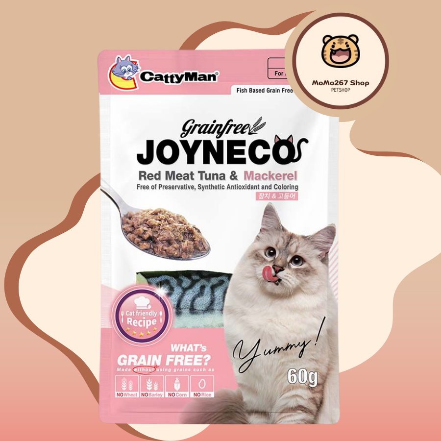 Pate cho mèo CATTYMAN JOYNECO 70g nhiều hương vị - Cá ngừ &amp; Gà
