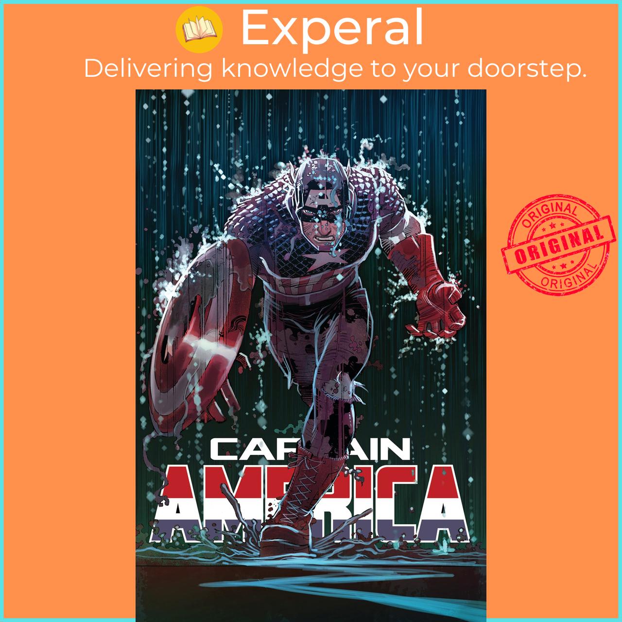 Sách - Captain America By Rick Remender Omnibus by Pascal Alixe,Rick Remender,John Romita (US edition, hardcover)