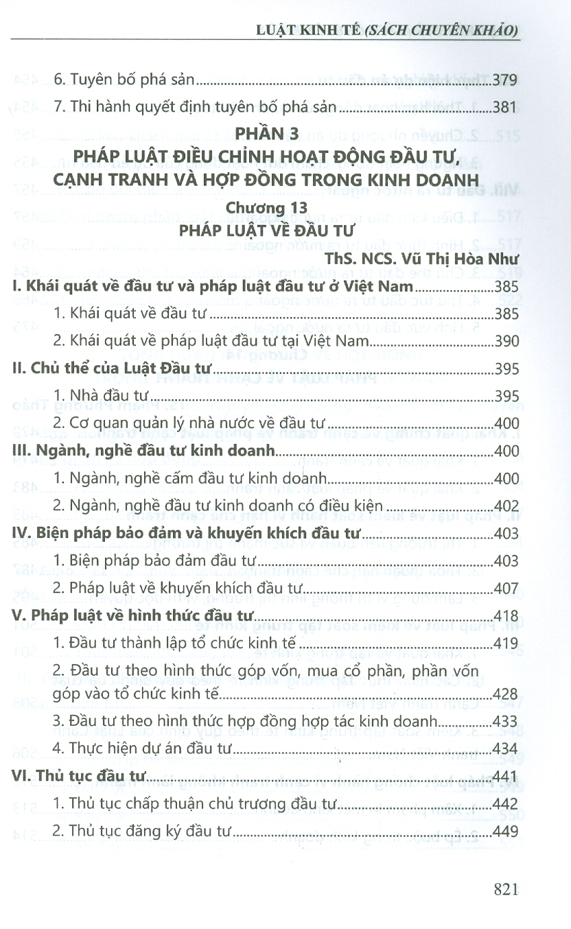 Luật Kinh Tế (Tái bản lần thứ nhất, có sửa đổi, bổ sung) - Sách chuyên khảo