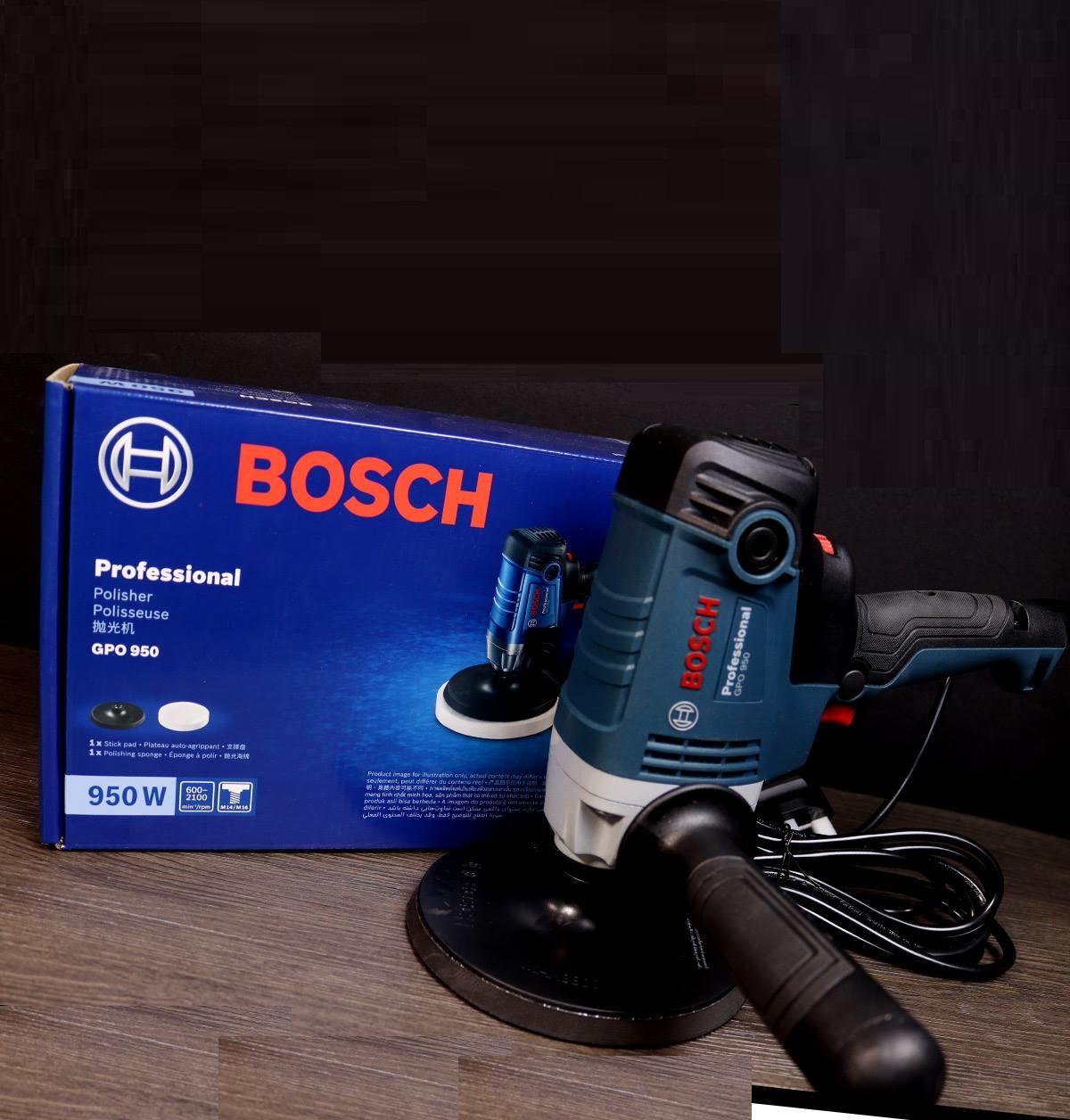 MÁY ĐÁNH BÓNG CẦM TAY 950W 180MM BOSCH GPO 950 - HÀNG CHÍNH HÃNG