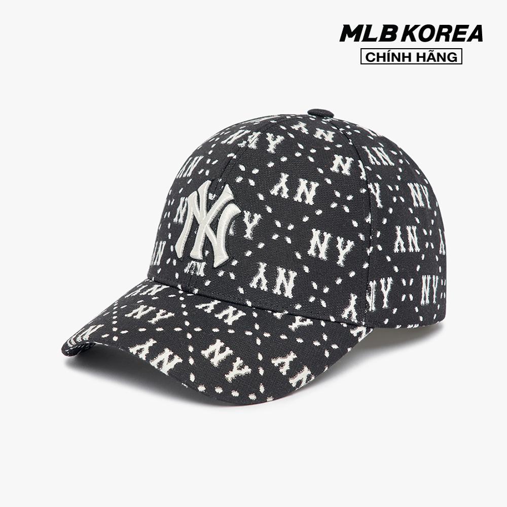 MLB - Nón bóng chày unisex Dia Monogram Structured 3ACPM023N-50BKS