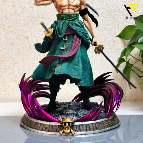 Mô nhân vật Zoro cao 37 cm siêu đẹp có hiệu ứng