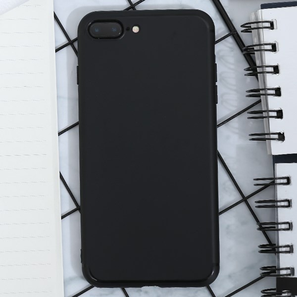 Ốp Lưng Dẻo Mỏng Dành Cho Iphone 7 Plus Iphone 8 Plus - Black - Đen