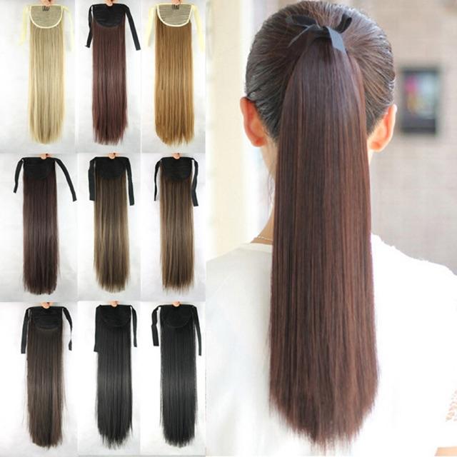 TÓC CỘT CỘT TÓC THẲNG ĐỦ MÀU ĐỦ ĐỘ DÀI CHẤT TƠ CAO CẤP
