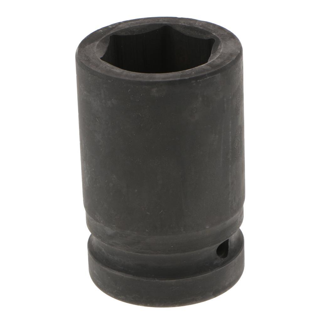 80mm Length 1-inch Square Drive 33mm 6-Point Impact Socket