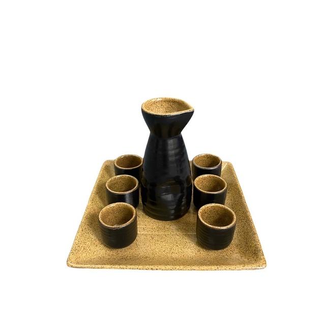 Bộ bình rựu Sake sứ Bát Tràng dung tích 200ml, 330ml