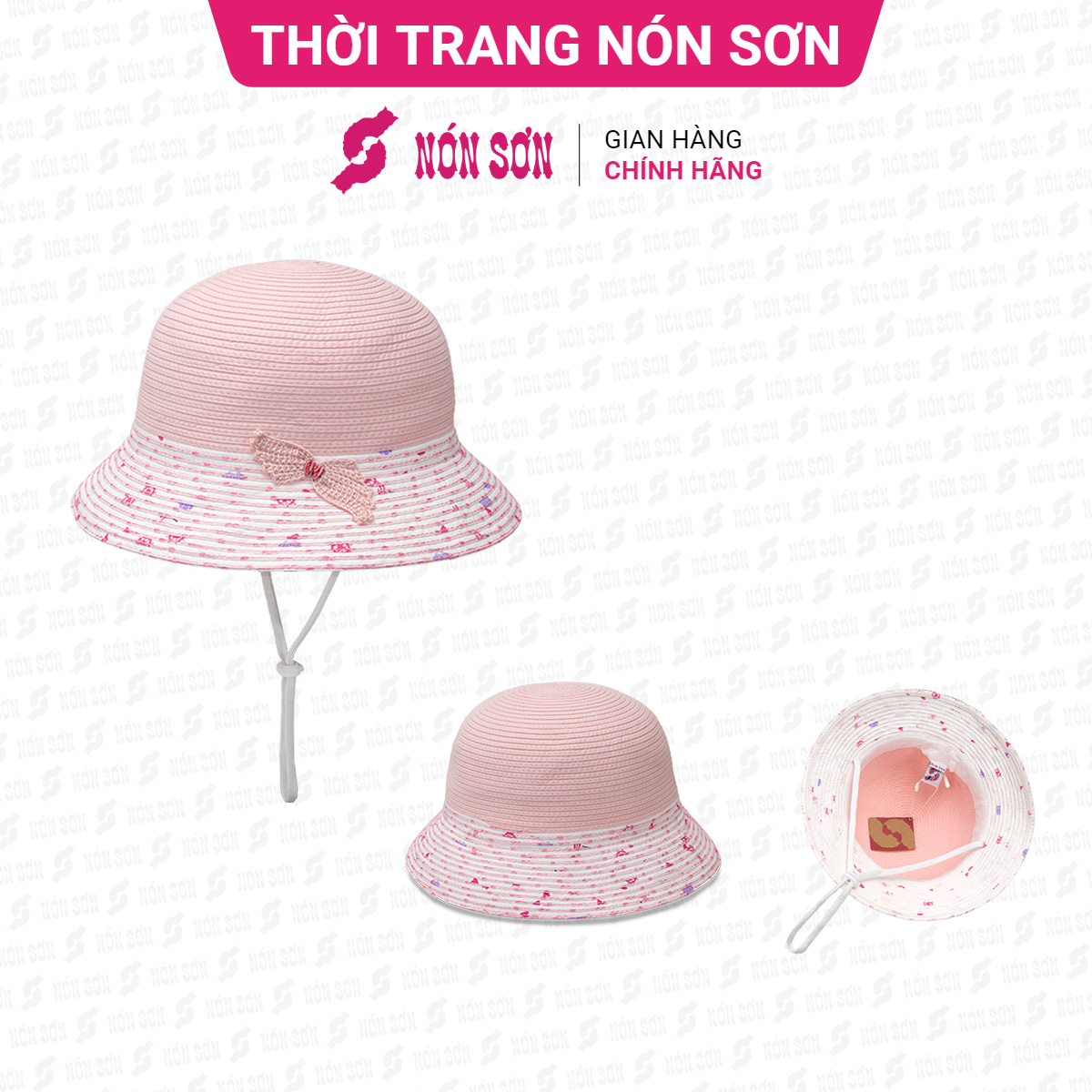 Mũ vành trẻ em NÓN SƠN chính hãng XH001-1TE-HG2HV