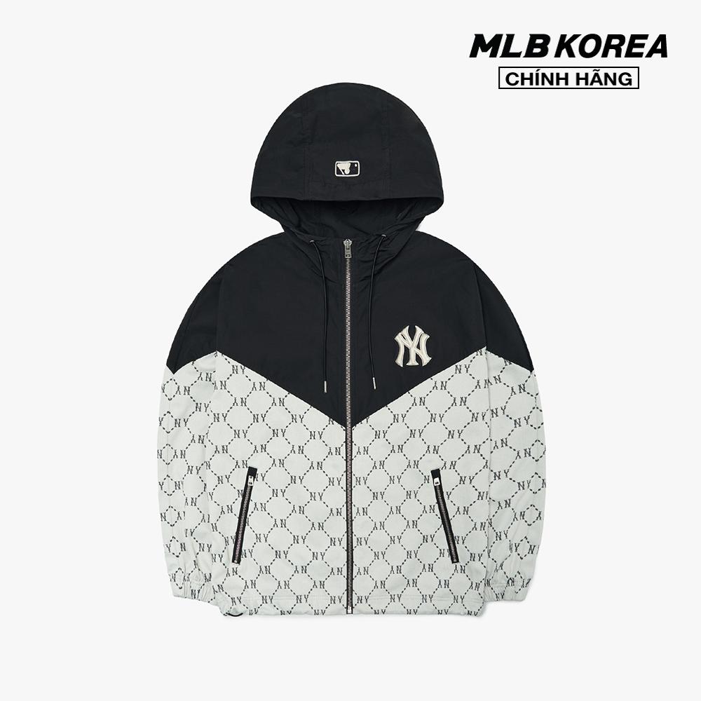 MLB - Áo khoác tay dài phối mũ trùm Dia Monogram Blocking 3AWJM0224