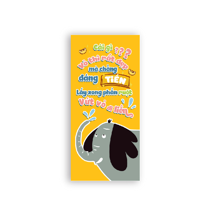 Combo Lì xì Câu Đối Maisencards (5 cái) Mẫu ngẫu nhiên