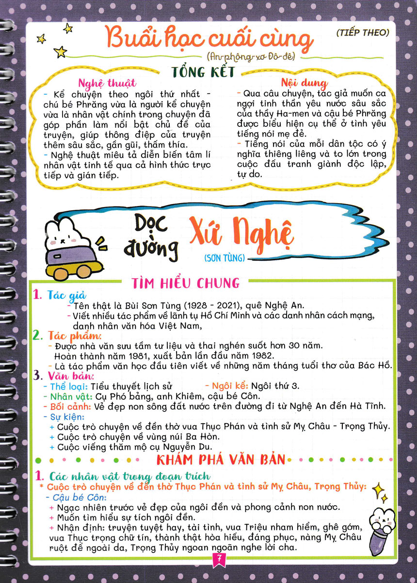 Notebook Ngữ Văn 7 - HA