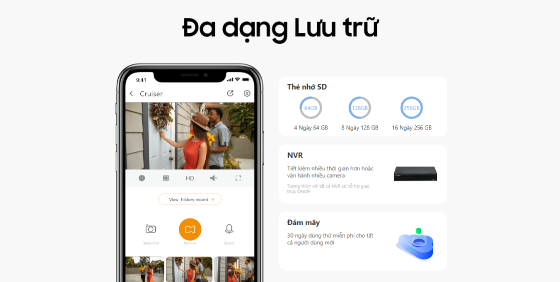 Camera IMOU Trong Nhà Ranger A52P 5mpx / A32ep 3mpx Quay Quét, Đàm Thoại 2 Chiều - Hàng Chính Hãng