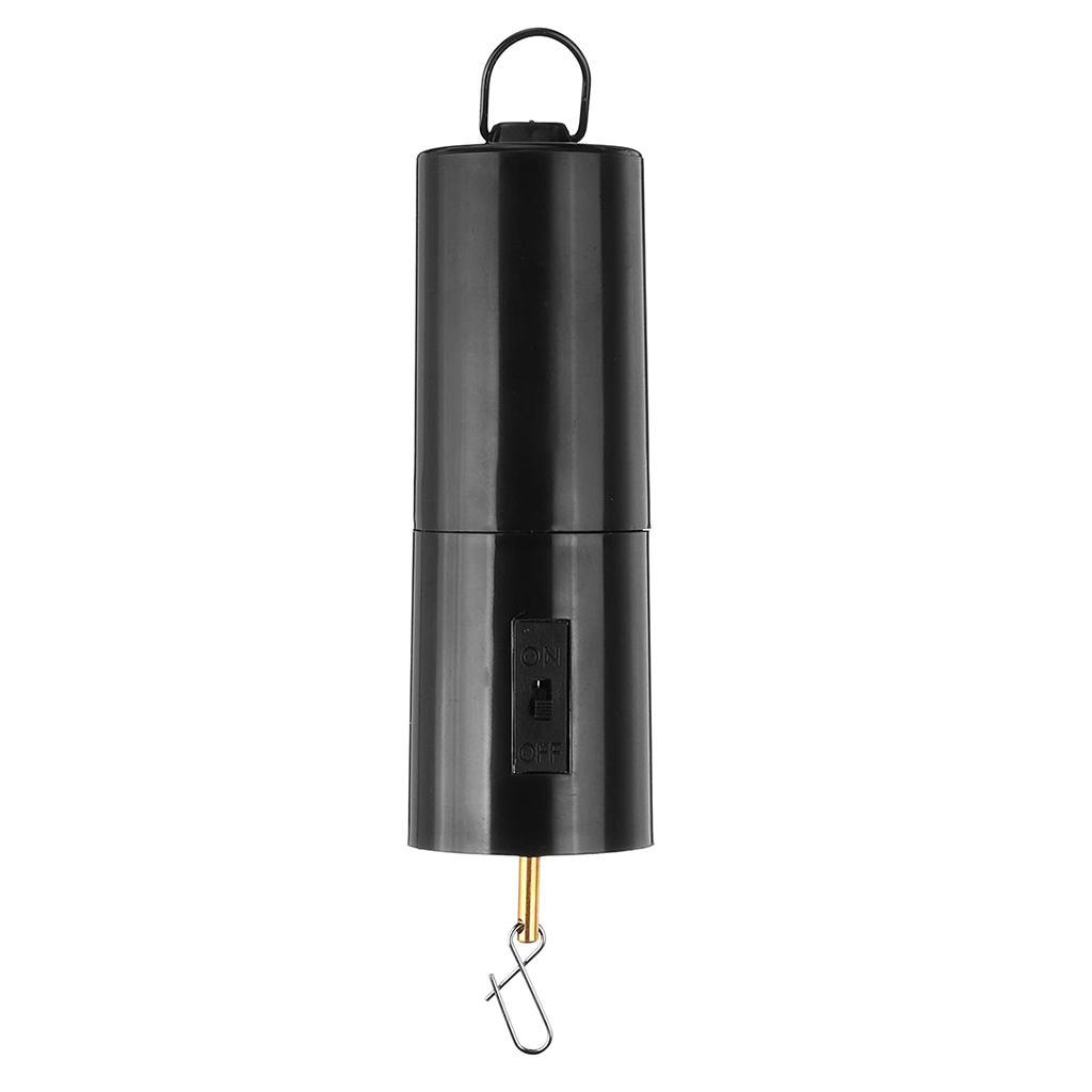 2/3/4/5 Pack Wind Battery Motor Crystal Spiral Tails Garden Decor