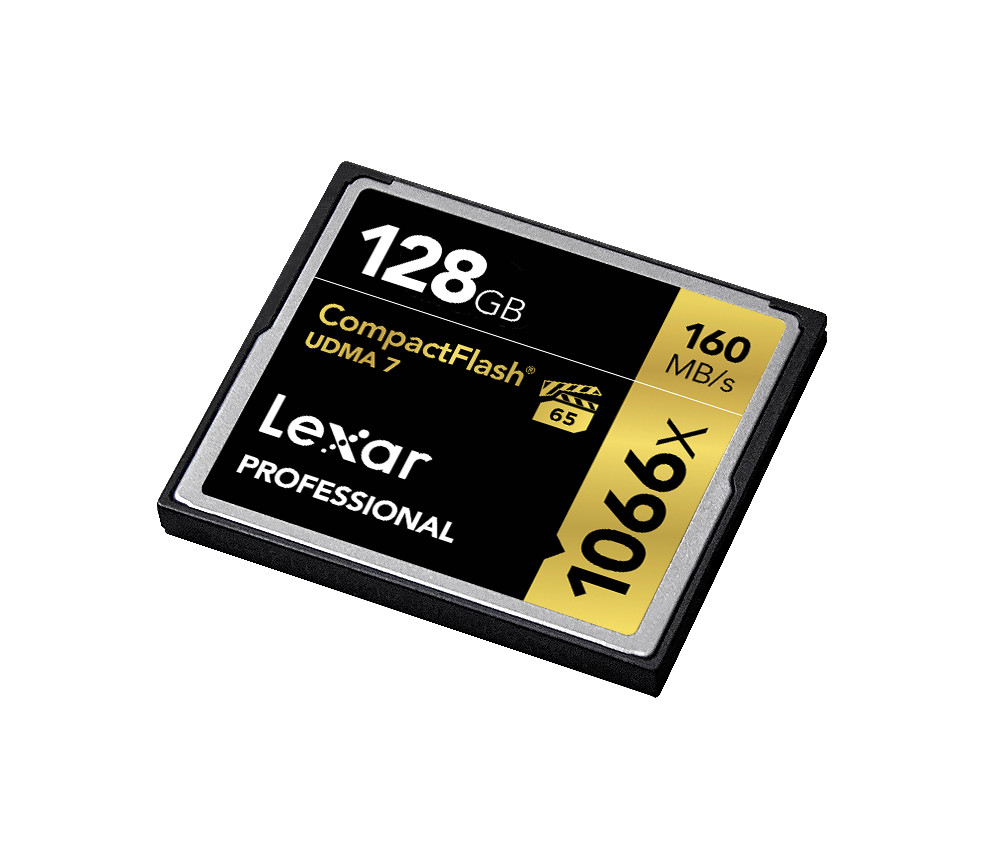 Thẻ Nhớ Lexar CF 128GB Professional 1066x  (160 Mb/s) - Hàng chính hãng