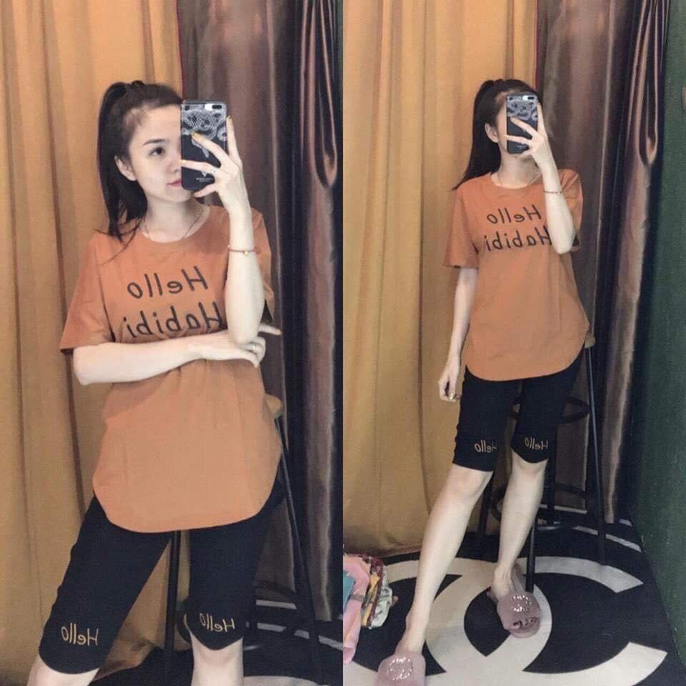 3 BỘ ĐÒ NỮ MẶC NHÀ VẢI COTTON ĐẸP DÀY MỊN