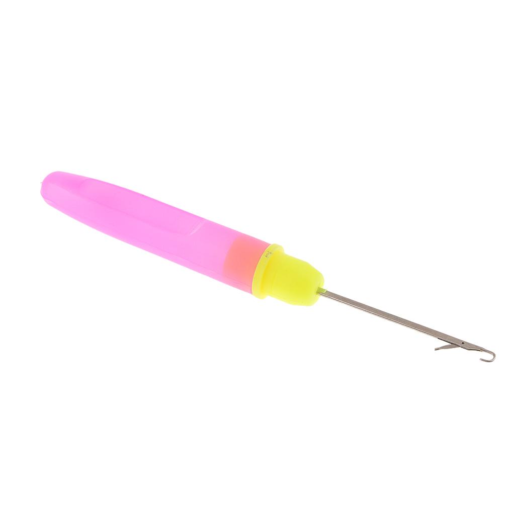 5pcs Crochet Latch Hook Lock Needles Awl Set Dreadlock Tools Carpet Making